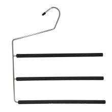 Multifunction metal cloth hanger multi-layer clothes hanger for pants/trousers/skirts